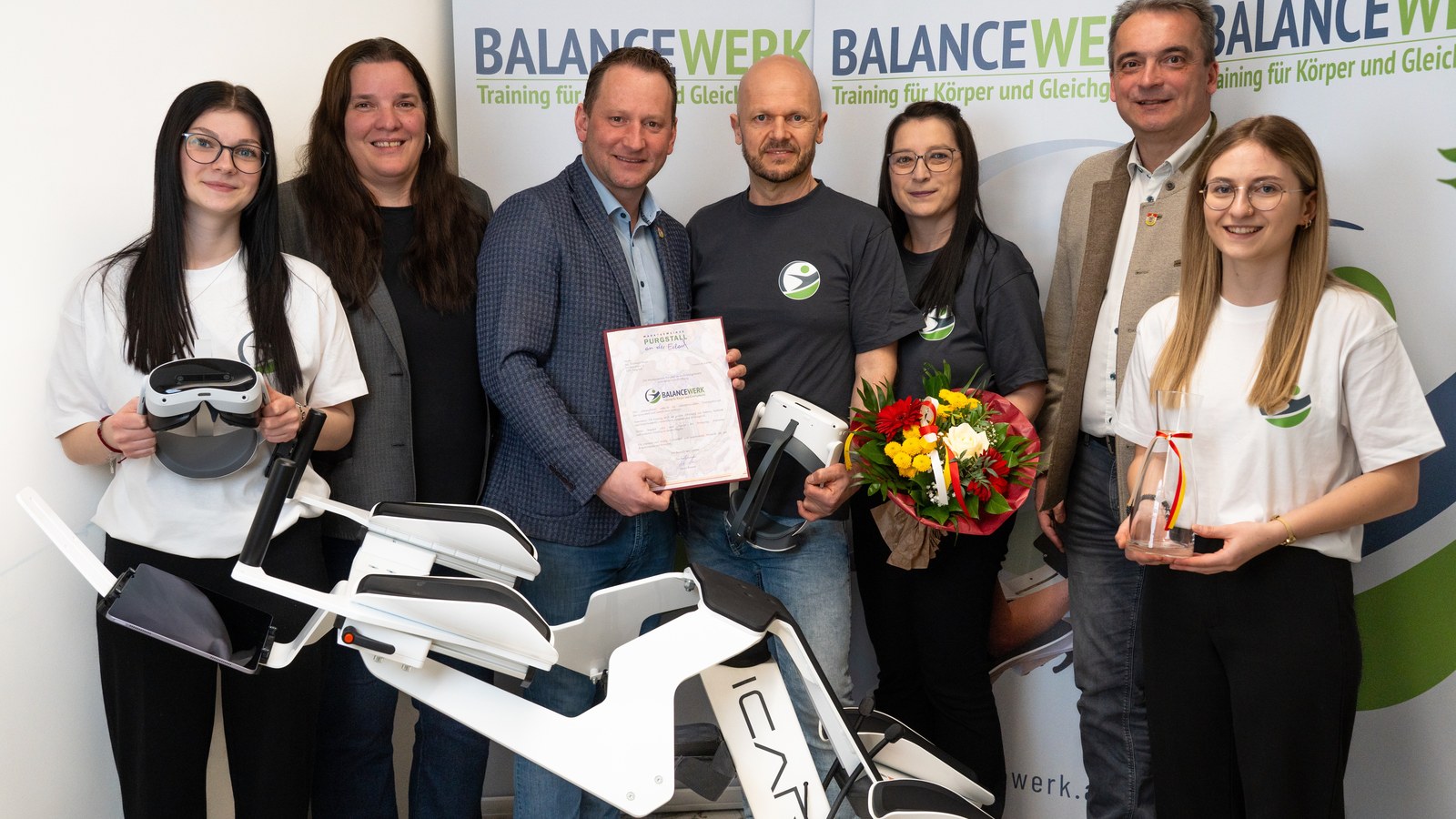 Besuch von Gemeindevertretern im BalanceWerk Studio