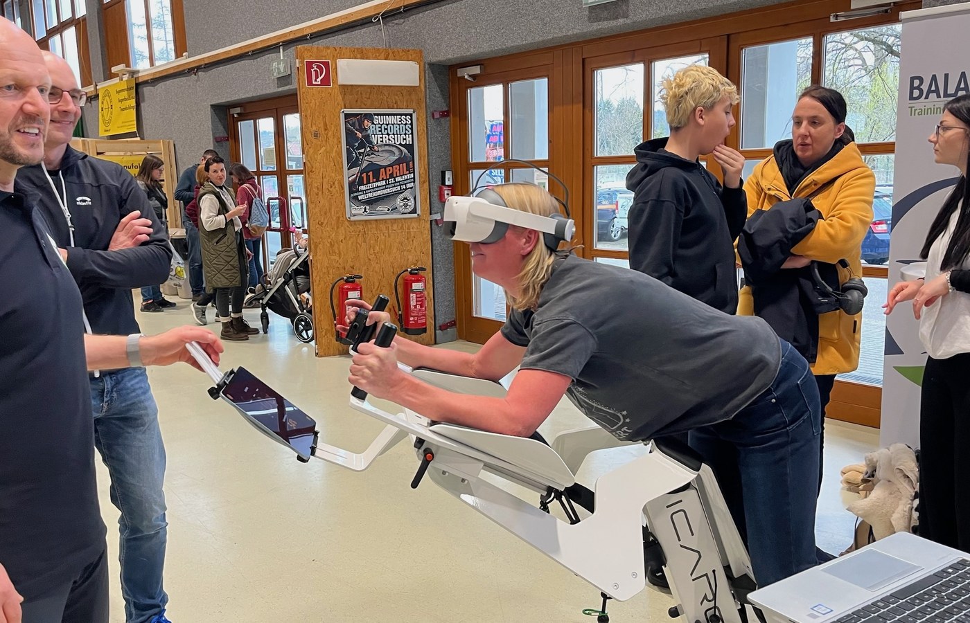 Eindruck vom BalanceWerk-Messestand während der Messe