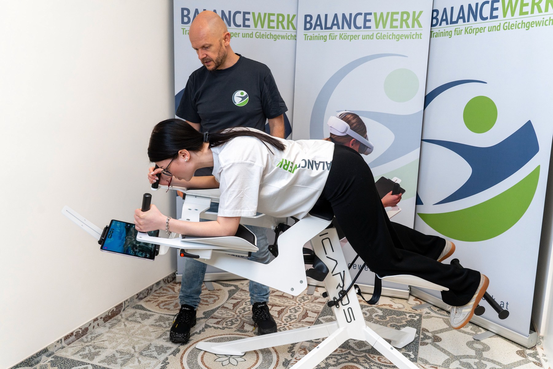 Einweisung am ICAROS mit betreuter Session